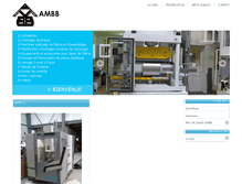Tablet Screenshot of ambb-outillages.com